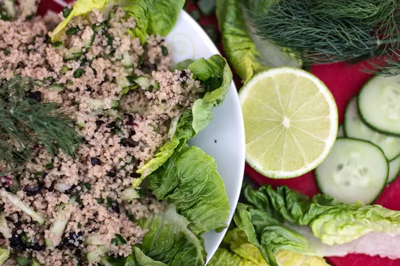 Nori-Couscous-Salat Rezept Algen