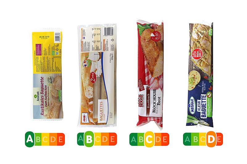 Nutri Score Baguettes