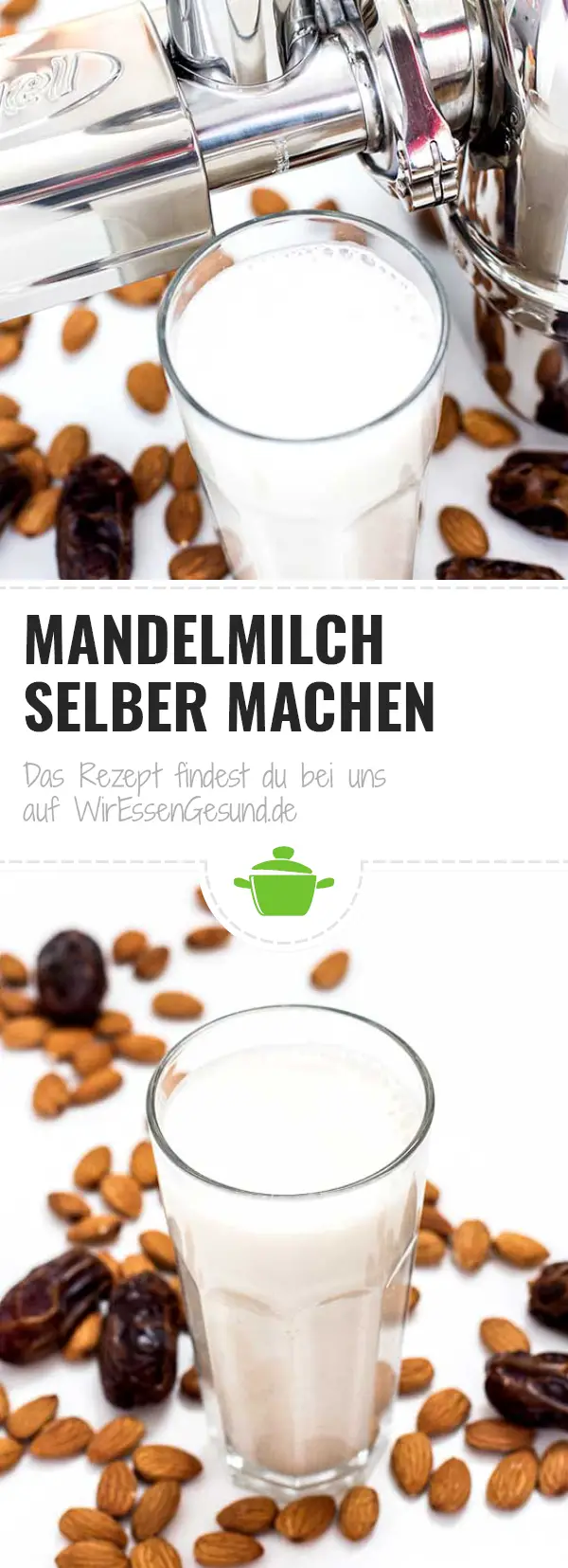 Mandelmilch Selber Machen - WirEssenGesund