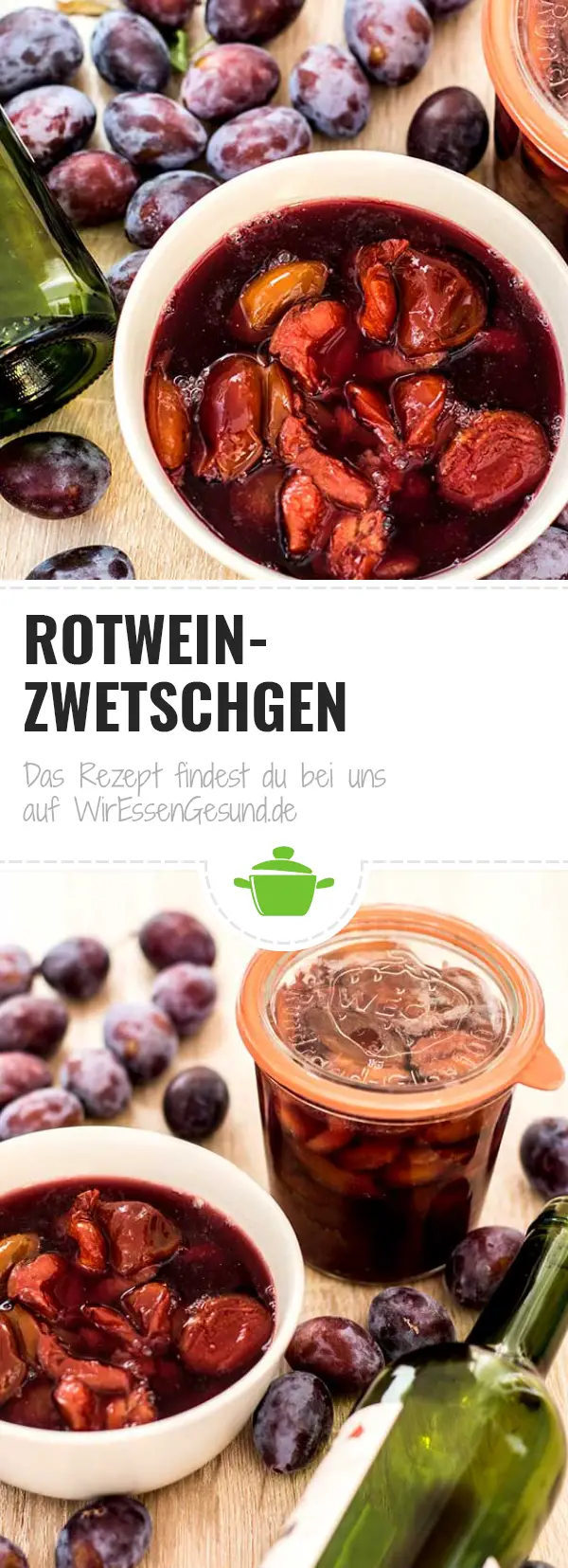 Rotwein-Zwetschgen - WirEssenGesund